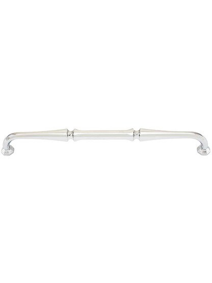 Chalet Drawer Pull - 9 inch Center-to-Center in Polished Chrome.